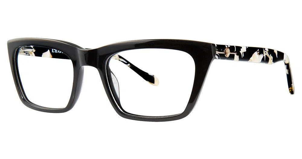 Leon Max LM4057 Eyeglasses - Black - view 13